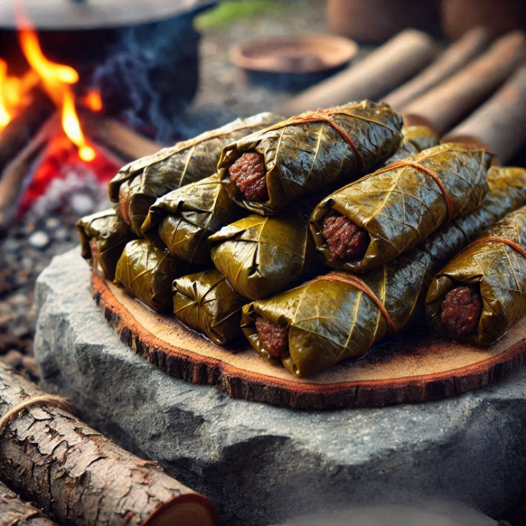 Ancient Inspired Stuffed Grape Leaves&nbsp;Dish