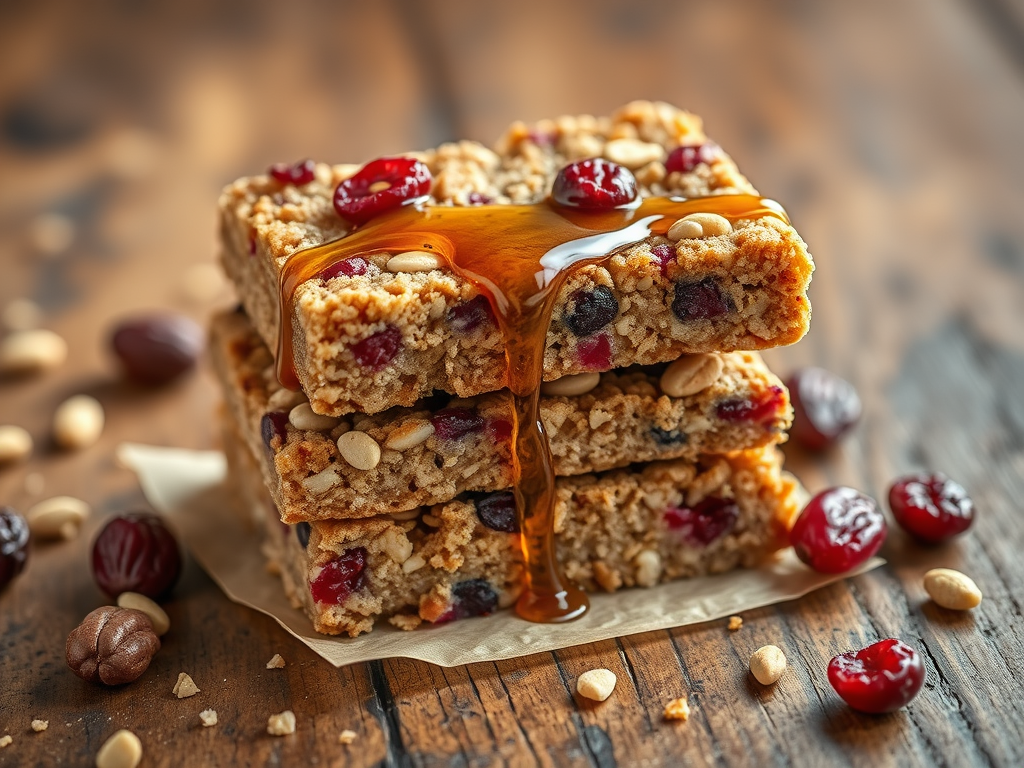 Healthy and Delicious Maple Nut Bars&nbsp;Recipe
