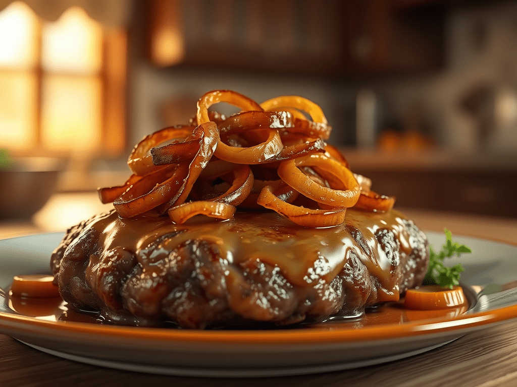 Homemade Salisbury Steak Recipe for Comfort Food&nbsp;Lovers