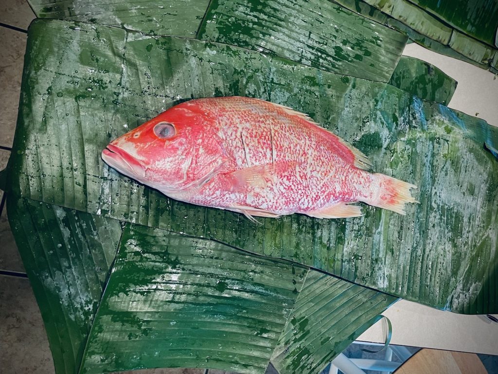Experience the Ancient Art of Cooking Red&nbsp;Snapper
